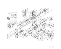 [SHIMANO] Genuine Spare Parts for 22 STELLA C2500SXG Product Code: 043863 **Back-order (Shipping in 3-4 weeks after receiving order)