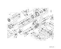 [SHIMANO] Genuine Spare Parts for 22 STELLA 3000MHG Product Code: 043931 **Back-order (Shipping in 3-4 weeks after receiving order)