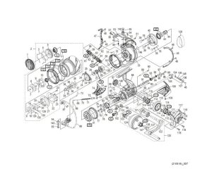 Photo1: [SHIMANO] Genuine Spare Parts for 20 STELLA SW 5000HG Product Code: 040756 **Back-order (Shipping in 3-4 weeks after receiving order)