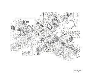 Photo1: [SHIMANO] Genuine Spare Parts for 20 STELLA SW 5000XG Product Code: 040763 **Back-order (Shipping in 3-4 weeks after receiving order)