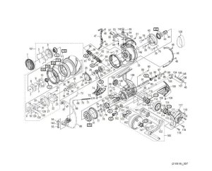 Photo1: [SHIMANO] Genuine Spare Parts for 20 STELLA SW 6000PG Product Code: 040770 **Back-order (Shipping in 3-4 weeks after receiving order)