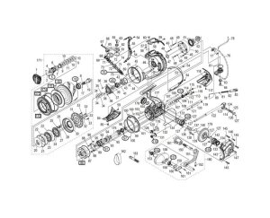 Photo1: [SHIMANO] Genuine Spare Parts for 20 STELLA SW 18000HG Product Code: 040800 **Back-order (Shipping in 3-4 weeks after receiving order)