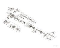 [SHIMANO] Genuine Spare Parts for 23 ANTARES DC MD XG R Product code: 046024 **Back-order (Shipping in 3-4 weeks after receiving order)