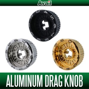 Photo1: [Avail] ABU Aluminum Drag Knob for Cardinal 3 [TYPE2]