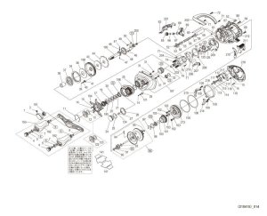 Photo1: [SHIMANO] Genuine Spare Parts for 19 ANTARES L Product code: 039835 **Back-order (Shipping in 3-4 weeks after receiving order)