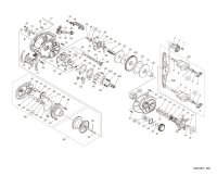 [SHIMANO] Genuine Spare Parts for 23 SLX DC 70 Product code: 045607 **Back-order (Shipping in 3-4 weeks after receiving order)