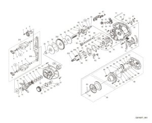 Photo1: [SHIMANO] Genuine Spare Parts for 23 SLX DC 71 Product code: 045614 **Back-order (Shipping in 3-4 weeks after receiving order)