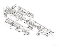 [SHIMANO] Genuine Spare Parts for 18 Bantam MGL R Product code: 038531 **Back-order (Shipping in 3-4 weeks after receiving order)