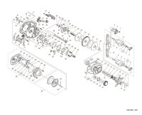 [SHIMANO] Genuine Spare Parts for 23 SLX DC 70 XG Product code: 045645 **Back-order (Shipping in 3-4 weeks after receiving order)