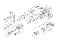 [SHIMANO] Genuine Spare Parts for 23 SLX DC 71 HG Product code: 045638 **Back-order (Shipping in 3-4 weeks after receiving order)