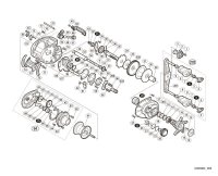 [SHIMANO] Genuine Spare Parts for 20 SLX DC 70 Product code: 041777 **Back-order (Shipping in 3-4 weeks after receiving order)