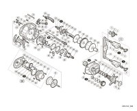 [SHIMANO] Genuine Spare Parts for 20 SLX DC 70 XG Product code:041814 **Back-order (Shipping in 3-4 weeks after receiving order)