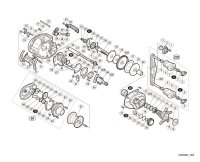 [SHIMANO] Genuine Spare Parts for 20 SLX DC 70 HG Product code: 041791 **Back-order (Shipping in 3-4 weeks after receiving order)