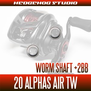 Photo2: [DAIWA] Worm Shaft Bearing Kit for 20 ALPHAS AIR TW (+2BB)