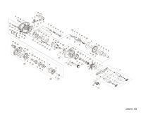 [SHIMANO] Genuine Spare Parts for 22 ALDEBARAN BFS XG R Product code: 044006 **Back-order (Shipping in 3-4 weeks after receiving order)