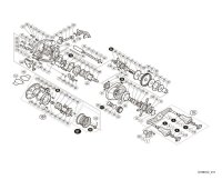 [SHIMANO] Genuine Spare Parts for 16 ALDEBARAN BFS XG R Product code: 035158 **Back-order (Shipping in 3-4 weeks after receiving order)