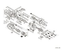 [SHIMANO] Genuine Spare Parts for 16 ALDEBARAN BFS R Product code: 037879 **Back-order (Shipping in 3-4 weeks after receiving order)