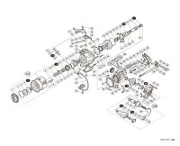 [SHIMANO] Genuine Spare Parts for 15 TWIN POWER C2000HGS Product Code: 033659 **Back-order (Shipping in 3-4 weeks after receiving order)