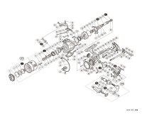 [SHIMANO] Genuine Spare Parts for 15 TWIN POWER C2000S Product Code: 033642 **Back-order (Shipping in 3-4 weeks after receiving order)