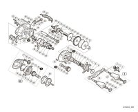 [SHIMANO] Genuine Spare Parts for 16 CASITAS MGL 100 Product code: 036131 **Back-order (Shipping in 3-4 weeks after receiving order)