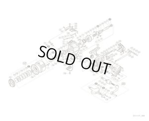 Photo1: [SHIMANO] Genuine Spare Parts for 15 TWIN POWER 4000XG Product Code: 033734 **Back-order (Shipping in 3-4 weeks after receiving order)