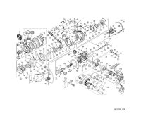 [SHIMANO] Genuine Spare Parts for 21 TWIN POWER SW 8000PG Product Code: 042279 **Back-order (Shipping in 3-4 weeks after receiving order)