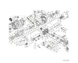 [SHIMANO] Genuine Spare Parts for 21 TWIN POWER SW 14000PG Product Code: 043511 **Back-order (Shipping in 3-4 weeks after receiving order)