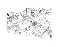 [SHIMANO] Genuine Spare Parts for 21 TWIN POWER SW 14000PG Product Code: 043511 **Back-order (Shipping in 3-4 weeks after receiving order)