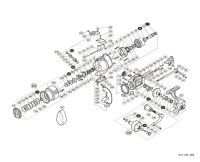 [SHIMANO] Genuine Spare Parts for 15 TWIN POWER SW 4000XG Product Code: 033154 **Back-order (Shipping in 3-4 weeks after receiving order)