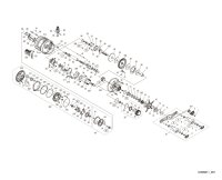 [SHIMANO] Genuine Spare Parts for 23 CALCUTTA CONQUEST BFS XG RIGHT Product code: 045706**Back-order (Shipping in 3-4 weeks after receiving order)