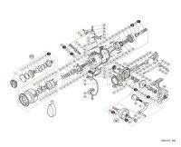 [SHIMANO] Genuine Spare Parts for 15 TWIN POWER SW 6000HG Product Code: 033185 **Back-order (Shipping in 3-4 weeks after receiving order)