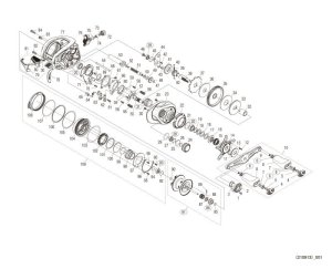 Photo1: [SHIMANO] Genuine Spare Parts for 22 Metanium SHALLOW EDITION R Product code: 044778 **Back-order (Shipping in 3-4 weeks after receiving order)