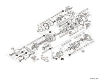 [SHIMANO] Genuine Spare Parts for 16 Metanium MGL HG LEFT Product code: 035332 **Back-order (Shipping in 3-4 weeks after receiving order)