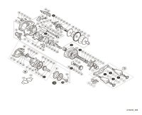 [SHIMANO] Genuine Spare Parts for 16 Metanium MGL HG RIGHT Product code: 035325 **Back-order (Shipping in 3-4 weeks after receiving order)