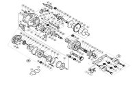 [SHIMANO] Genuine Spare Parts for 15 Metanium DC HG RIGHT Product code: 033789 **Back-order (Shipping in 3-4 weeks after receiving order)