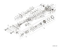 [SHIMANO] Genuine Spare Parts for 22 Metanium SHALLOW EDITION XG L Product code: 044822 **Back-order (Shipping in 3-4 weeks after receiving order)