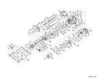 [SHIMANO] Genuine Spare Parts for 21 Scorpion DC 21 151XG Product code: 043115 **Back-order (Shipping in 3-4 weeks after receiving order)