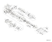 [SHIMANO] Genuine Spare Parts for 22 EXSENCE DC XG R Product code: 044969 **Back-order (Shipping in 3-4 weeks after receiving order)