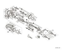 [SHIMANO] Genuine Spare Parts for 20 EXSENCE DC SS XG R Product code: 041890 **Back-order (Shipping in 3-4 weeks after receiving order)