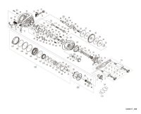 [SHIMANO] Genuine Spare Parts for 20 Metanium RIGHT Product code: 041128 **Back-order (Shipping in 3-4 weeks after receiving order)