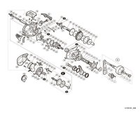 [SHIMANO] Genuine Spare Parts for 19 GRAPPLER CT 150XG Product code: 040374 **Back-order (Shipping in 3-4 weeks after receiving order)