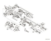 [SHIMANO] Genuine Spare Parts for 16 GRAPPLER BB 200HG Product code: 035653 **Back-order (Shipping in 3-4 weeks after receiving order)