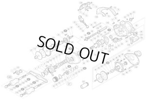 Photo1: [SHIMANO] Genuine Spare Parts for 06 ANTARES DC7 LEFT Product code: 020079 **Back-order (Shipping in 3-4 weeks after receiving order)