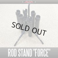 *2023 Model [DLIVE x HEDGEHOG STUDIO Limited Color "All Black"] Rod Stand "FORCE" Carbon Holder 6-piece Specification Complete Pack