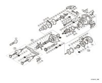 [SHIMANO] Genuine Spare Parts for 16, 17 ENGETSU 17 101HG Product code: 037305 **Back-order (Shipping in 3-4 weeks after receiving order)