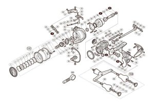 Photo1: [SHIMANO] Genuine Spare Parts for 18 SEPHIA BB C3000SDHHG Product Code: 039460 **Back-order (Shipping in 3-4 weeks after receiving order)