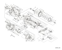 [SHIMANO] Genuine Spare Parts for 21 OCEA JIGGER 2000NRMG Product code: 043788 **Back-order (Shipping in 3-4 weeks after receiving order)