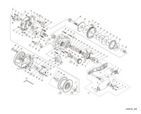 [SHIMANO] Genuine Spare Parts for 21 OCEA JIGGER 2000NRXG Product code: 043801 **Back-order (Shipping in 3-4 weeks after receiving order)