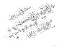 [SHIMANO] Genuine Spare Parts for 19 OCEA JIGGER F CUSTOM 2001NRHG Product code: 040053 **Back-order (Shipping in 3-4 weeks after receiving order)