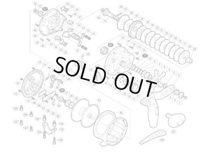 Photo1: [SHIMANO] Genuine Spare Parts for 03 OCEA JIGGER 1000-5000 5000 Product code: 017475 **Back-order (Shipping in 3-4 weeks after receiving order)